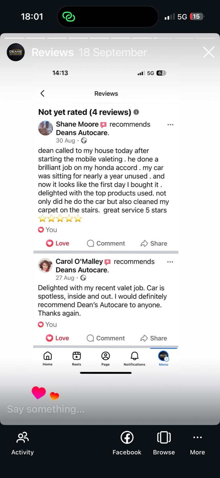 great service 5 stars review